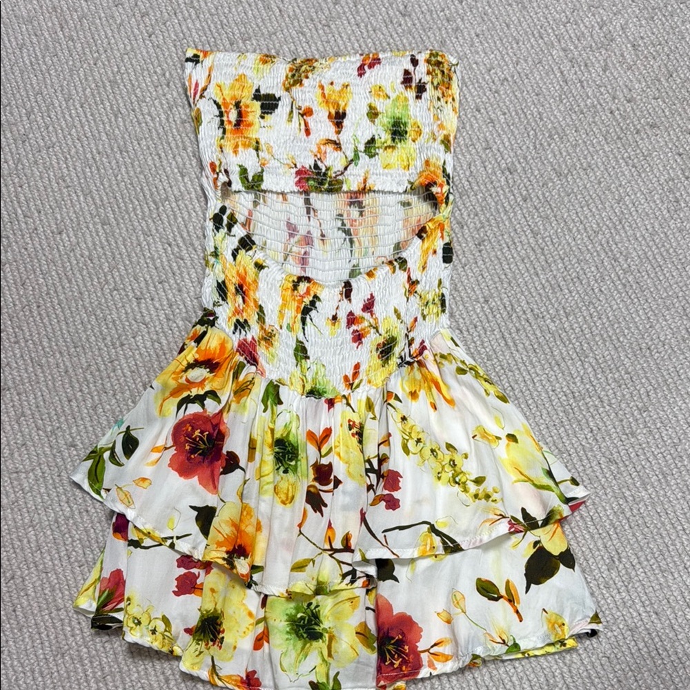 Floral Smocked Dress